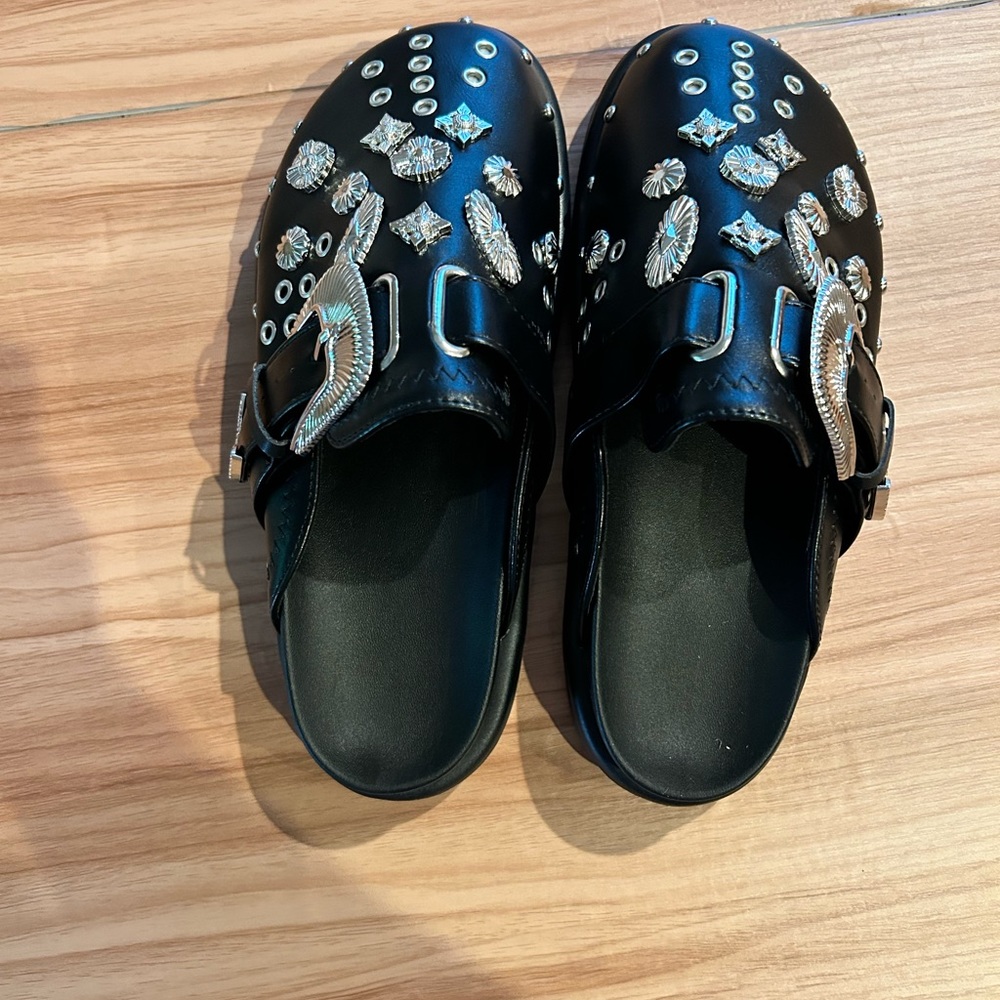 Embellished Clogs